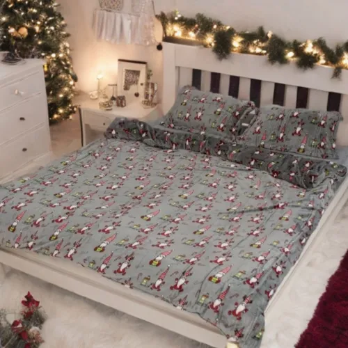 Комплект постільної білизни Плюш "Velvet Delight Comfort" - 3