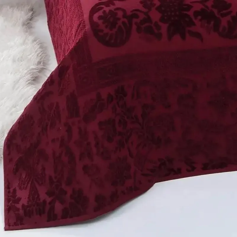 Покривало Т "Velvet Series bordo" - 1