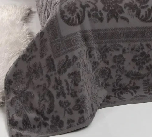 Покрывало  Т "Velvet Series gray" - 2