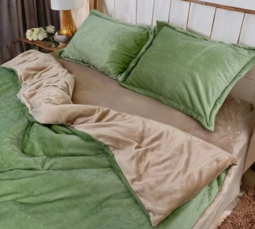 Комплект постільної білизни Плюш "Velvet Whisper Sheets"