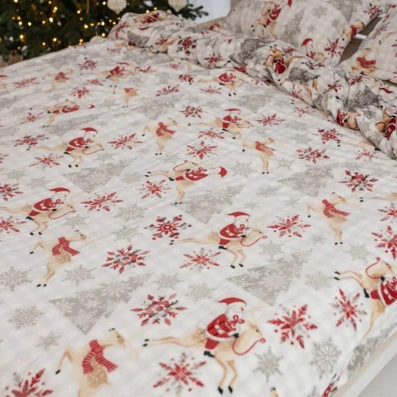 Комплект постільної білизни Плюш "Velvety Dreams" - 1