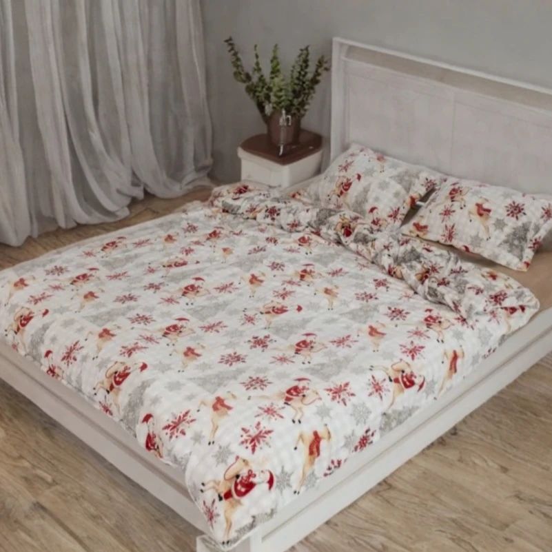 Комплект постільної білизни Плюш "Velvety Dreams" - 2