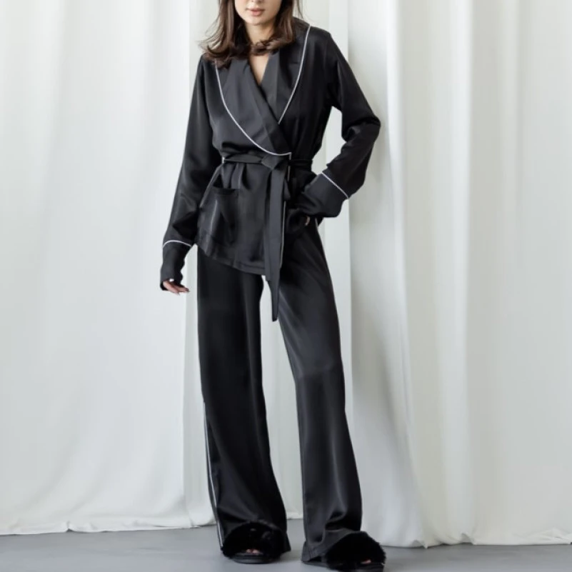 Жіночий домашній костюм "Victoria" black