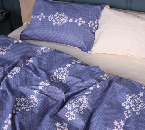 Комплект постельного белья Сатин 22-1394 Vintage Filigree - 2