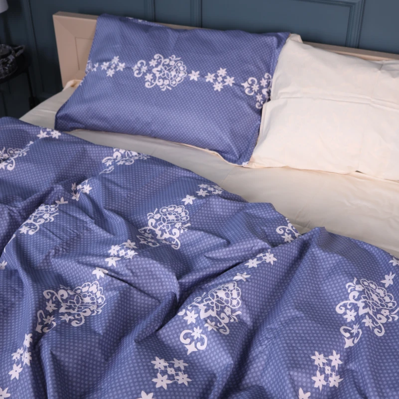 Комплект постельного белья Сатин 22-1394 Vintage Filigree - 1