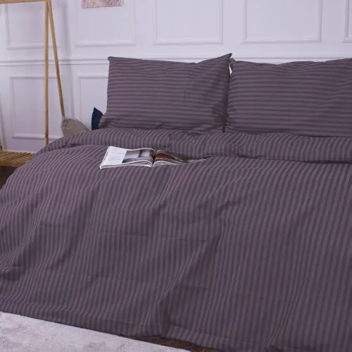 Пододеяльник MirSon Ranforce Elite 17-0603 Stripe Violet - 2