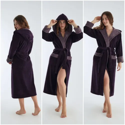 Халат М "Violet Lounge Robe"