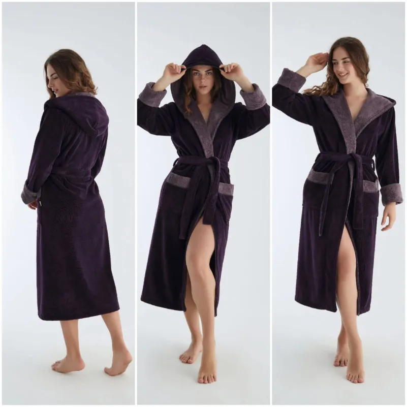 Халат М "Violet Lounge Robe"