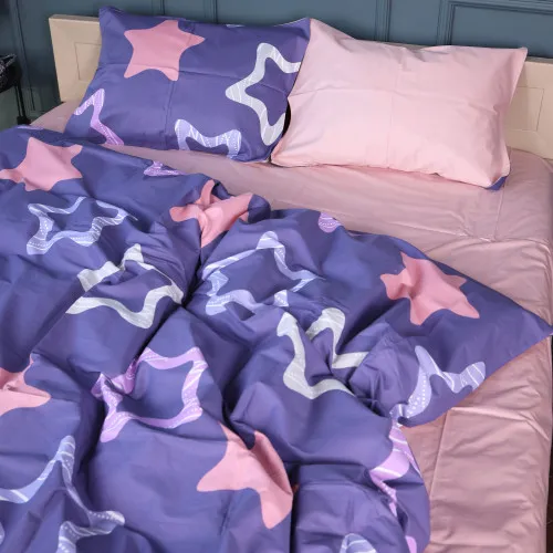 Підковдра Сатин 22-1375 Violet Stars