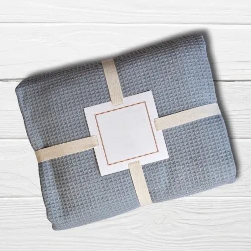 Покривало Т "Waffle Bedspread gray"