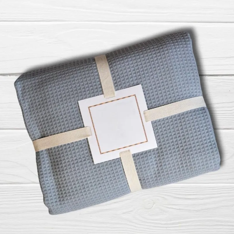 Покривало Т "Waffle Bedspread gray"