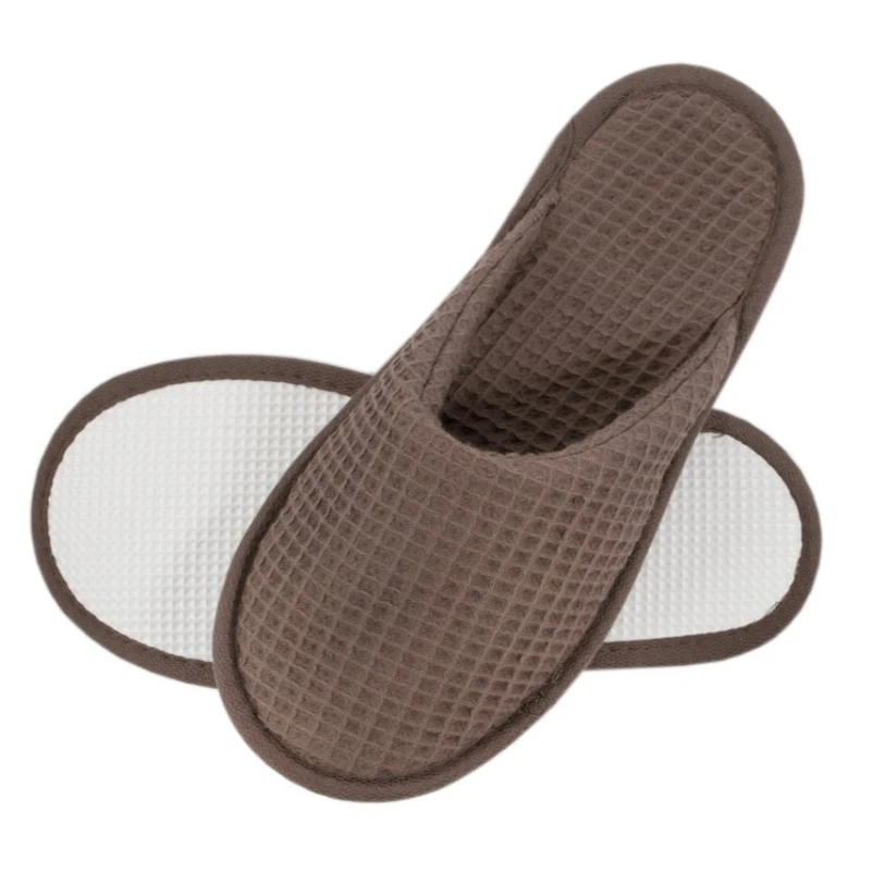 Тапочки С "Waffle brown" - 1