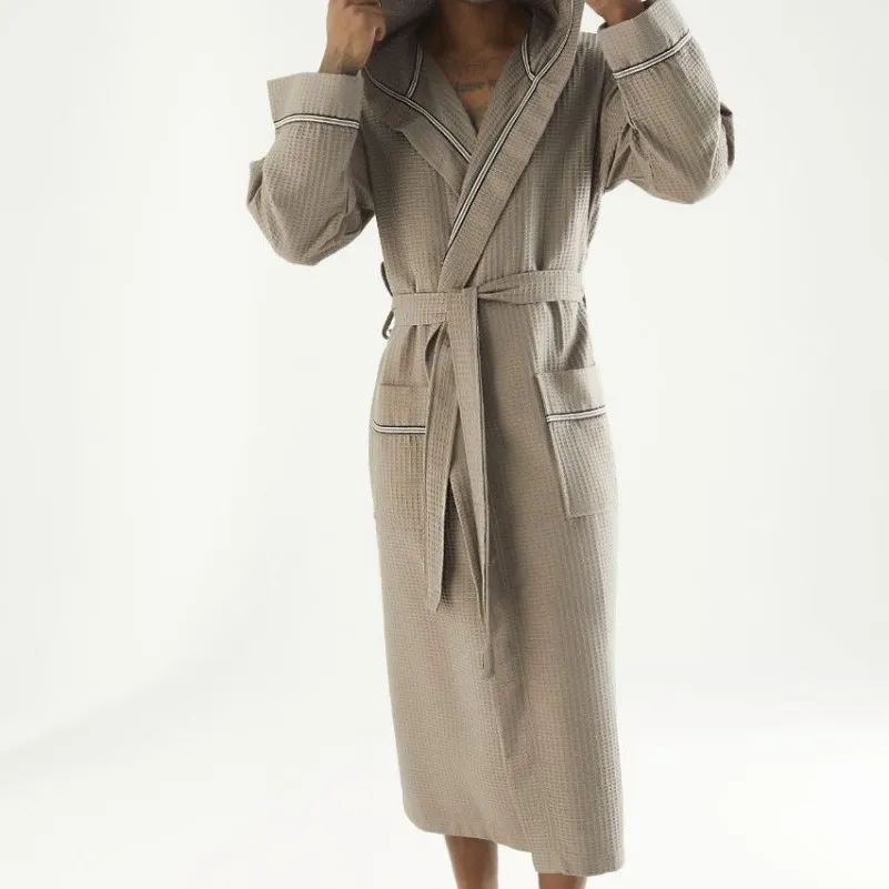 Халат чоловічий М Waffle robe "Ryan" beige