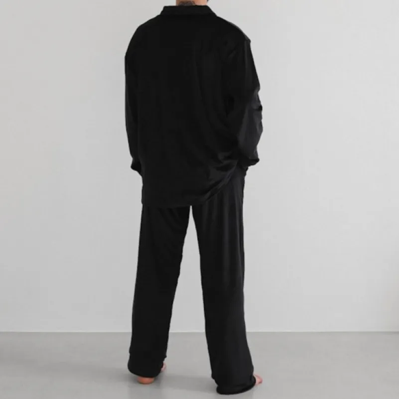 Піжама чоловіча Велюр "Welour set" black - 5
