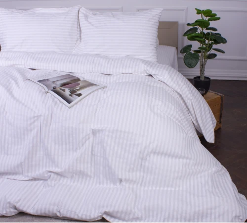 Комплект постільної білизни MirSon Ranforce Elite 17-0605 Stripe White - 2