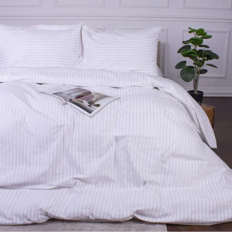 Пододеяльник MirSon Ranforce Elite 17-0605 Stripe White - 1