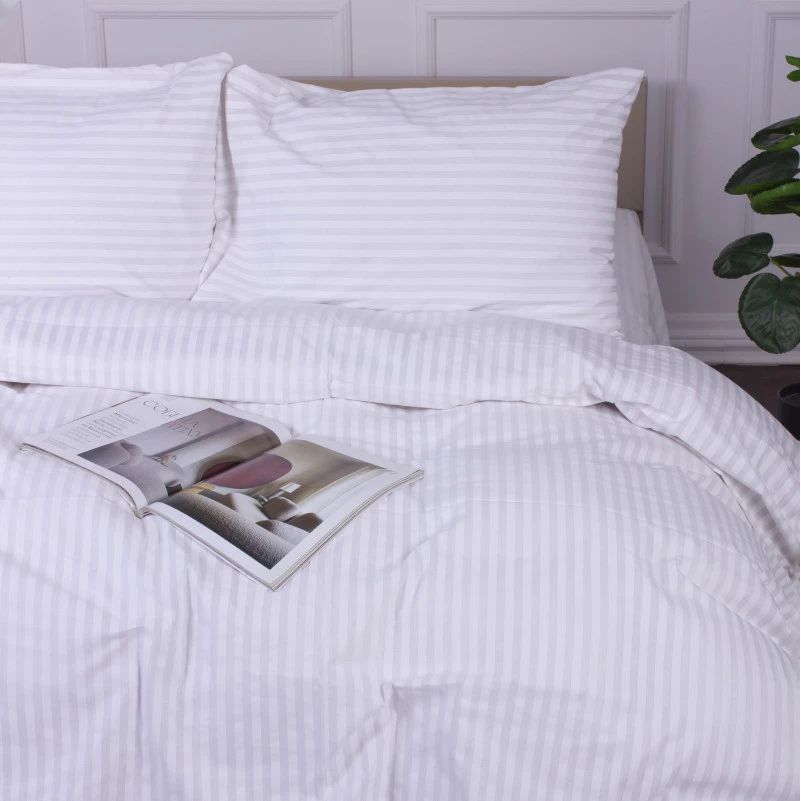 Комплект постільної білизни MirSon Ranforce Elite 17-0605 Stripe White - 4