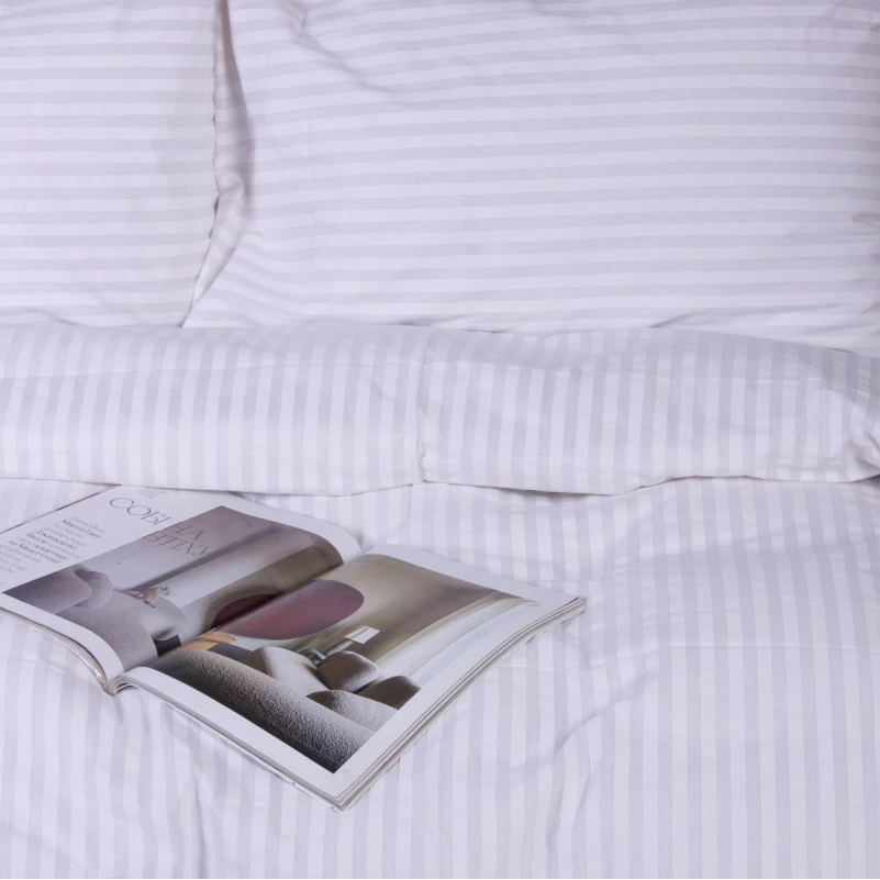 Комплект постільної білизни MirSon Ranforce Elite 17-0605 Stripe White - 5