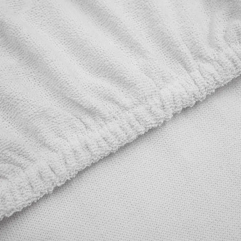 Простынь на резинке К Terry Line "Snowy White" - высота 25 см