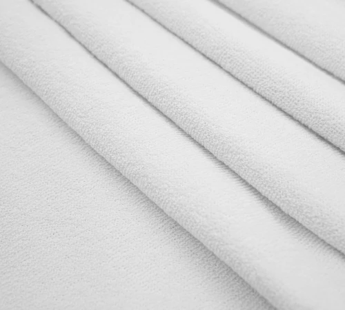 Простынь на резинке К Terry Line "Snowy White" - высота 25 см - 2