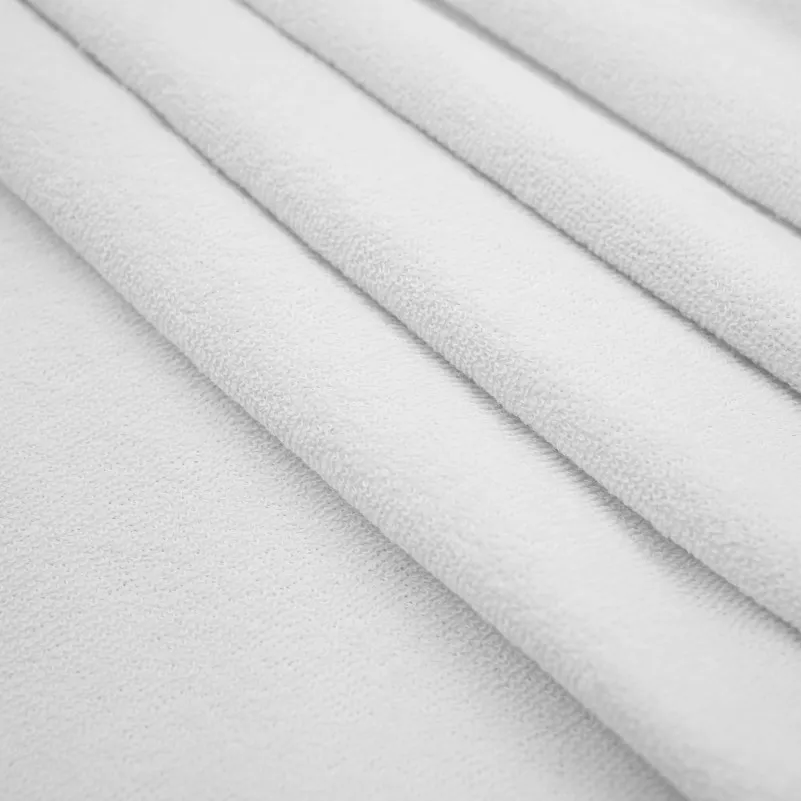 Простынь на резинке К Terry Line "Snowy White" - высота 25 см - 1