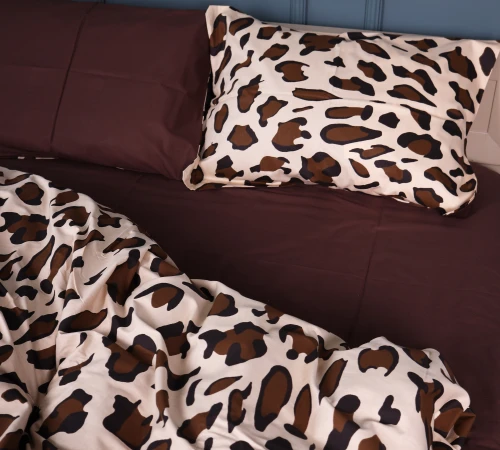 Комплект постельного белья Сатин 22-1404 Wild Leopard - 2