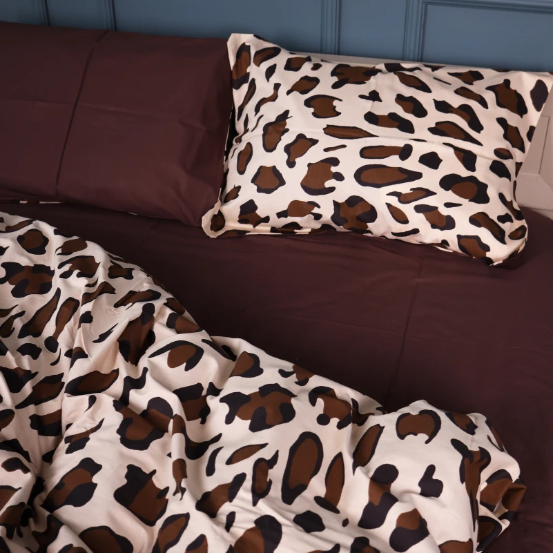 Комплект постельного белья Сатин 22-1404 Wild Leopard - 1