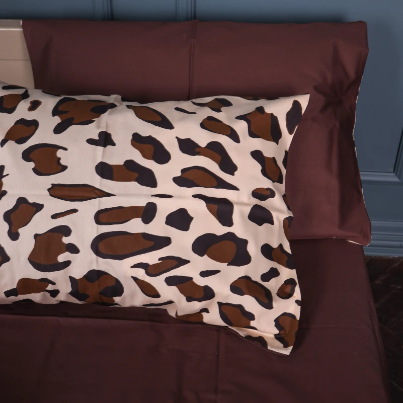 Комплект постельного белья Сатин 22-1404 Wild Leopard - 3