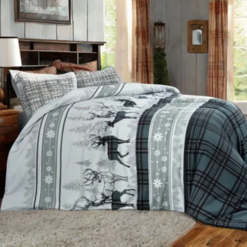 Комплект постельного белья Фланель "Winter Evergreen Slumber"