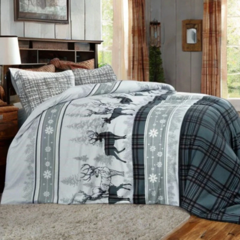 Комплект постільної білизни Фланель "Winter Evergreen Slumber"