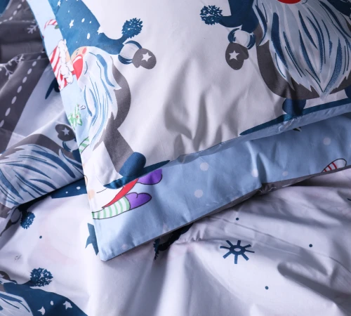 Комплект постільної білизни Бязь 17-0679 Winter Wishes - 2