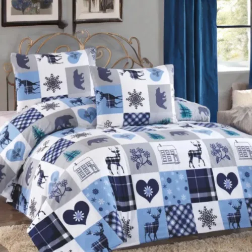 Комплект постельного белья Фланель "Winter’s Glow Bedding"