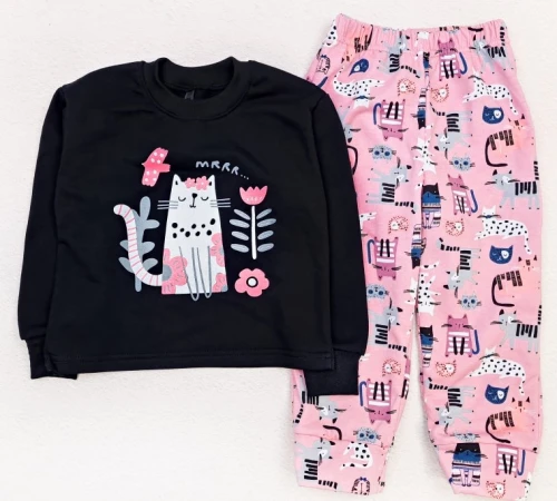 Пижама детская для девочек "Wishes" cat