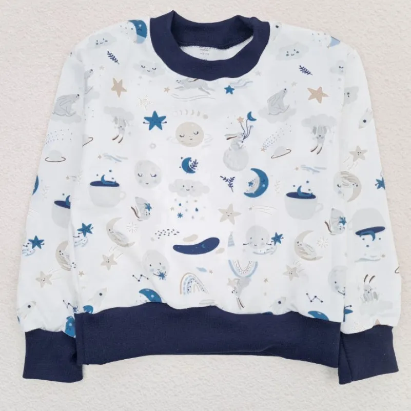 Пижама детская "Wishes" moon blue - 1