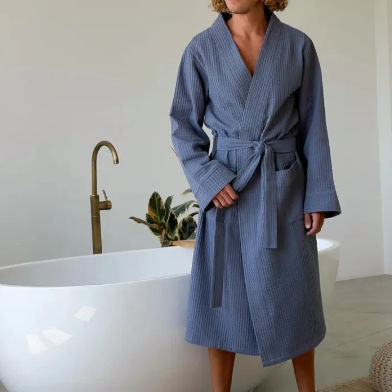 Халат чоловічий С "Woven Robe James" marengo - 3