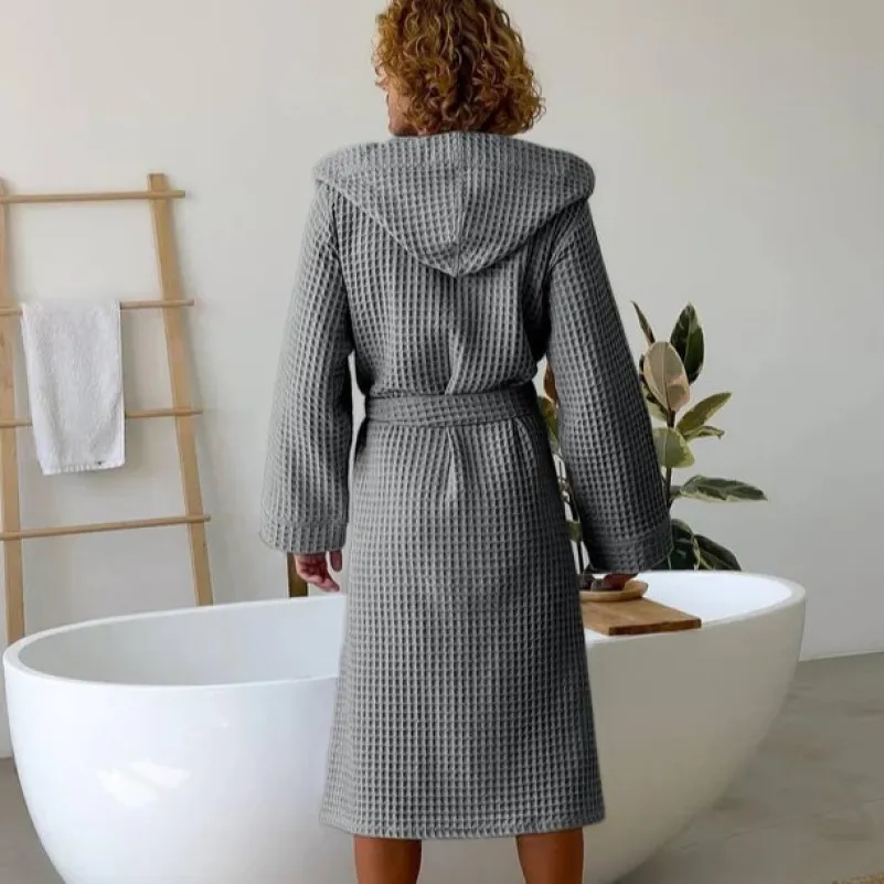 Халат мужской С "Woven Robe" graphite - 1