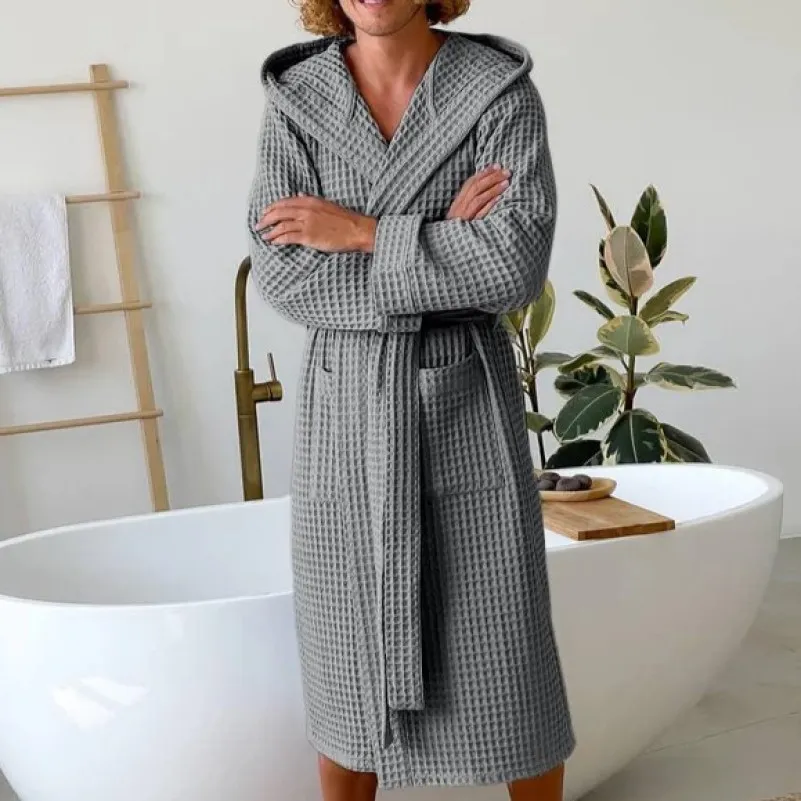 Халат мужской С "Woven Robe" graphite