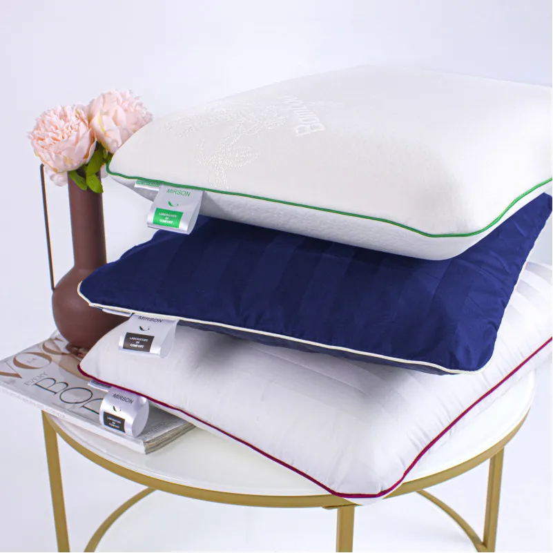 Подушка ортопедична Noble stripe Royal Pearl MEN №6045 59*43*12 см Memory сатин-жакард - 5