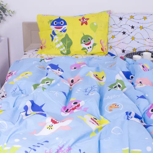 Пододеяльник Бязь 17-0522 Sharks are fun - 2