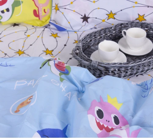 Простирадло MirSon Ranforce Elite 17-0522 Sharks are fun - 2