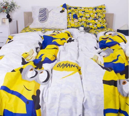 Комплект постельного белья MirSon Ranforce Elite 17-0506 Minions