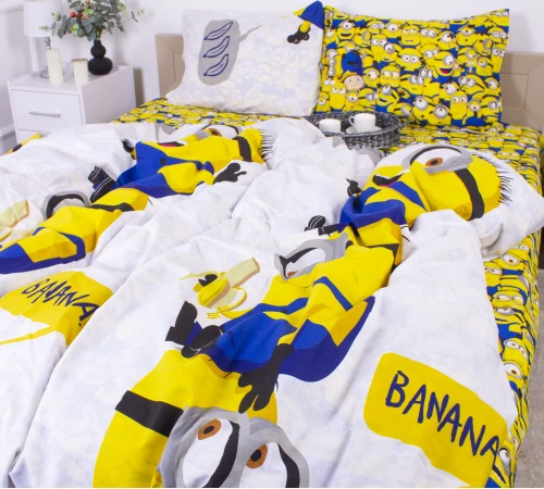 Комплект постельного белья MirSon Ranforce Elite 17-0506 Minions - 2