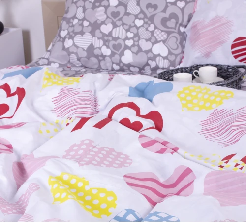 Підковдра Бязь 17-0532 Bright hearts