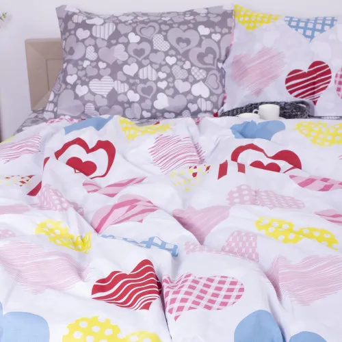 Наволочка MirSon Ranforce Elite 17-0532 Bright hearts