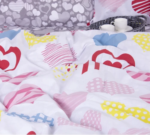 Підковдра Бязь 17-0532 Bright hearts - 2