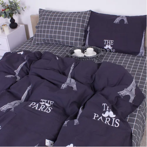 Простирадло MirSon Ranforce Elite 17-0468 Beautiful Paris