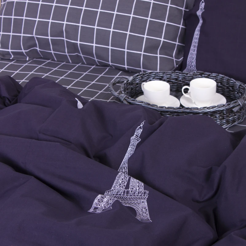 Наволочка Бязь 17-0468 Beautiful Paris - 3