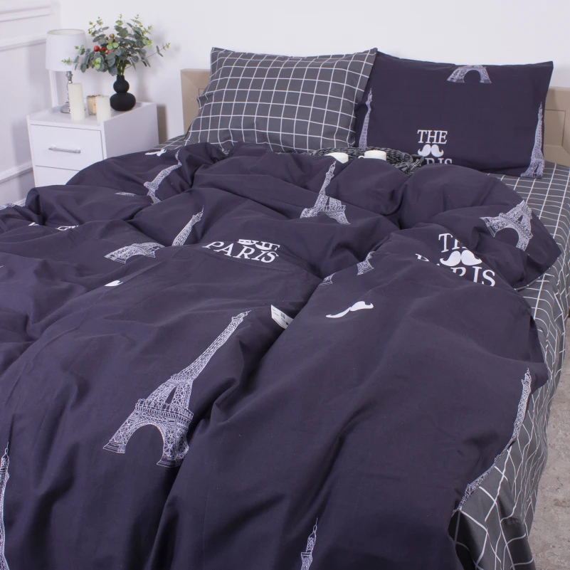 Комплект постельного белья Бязь 17-0468 Beautiful Paris - 1