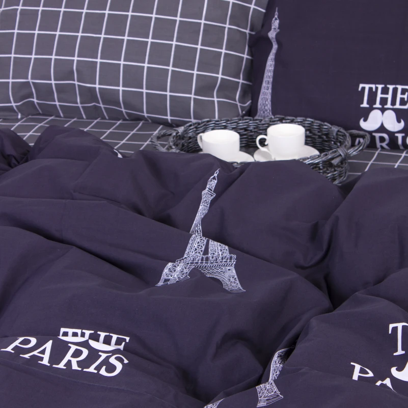 Комплект постельного белья Бязь 17-0468 Beautiful Paris - 5
