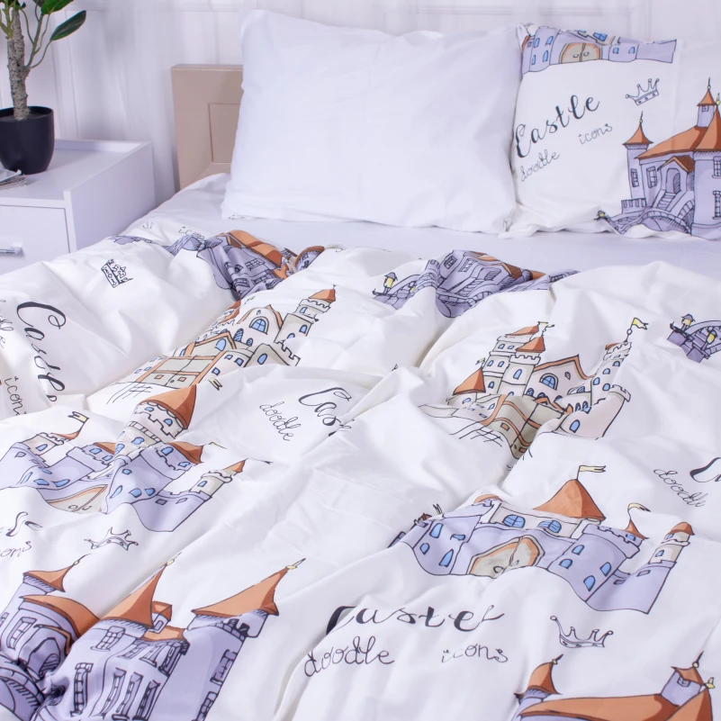 Наволочка Сатин 22-1332 Castle - 3